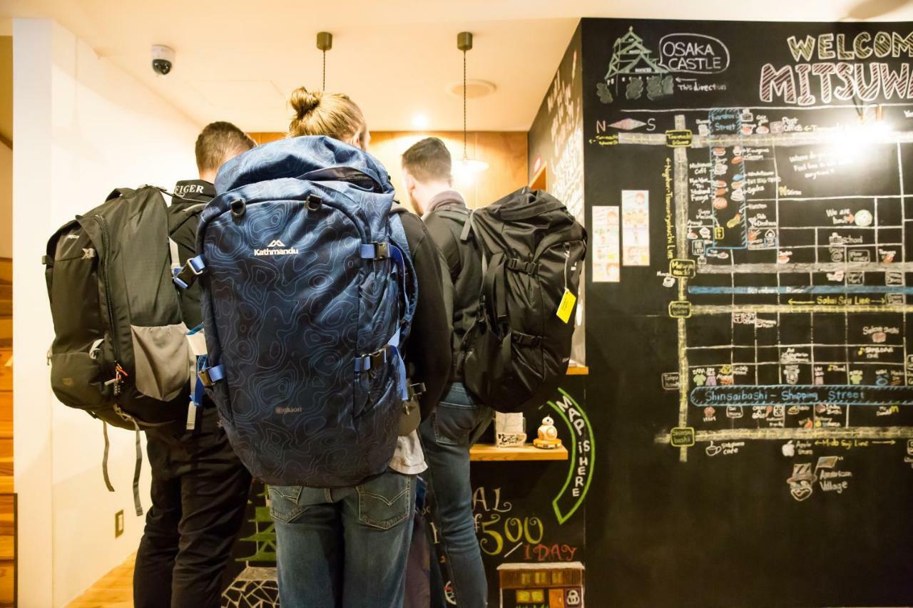 Hostel Mitsuwaya Oszaka Kültér fotó